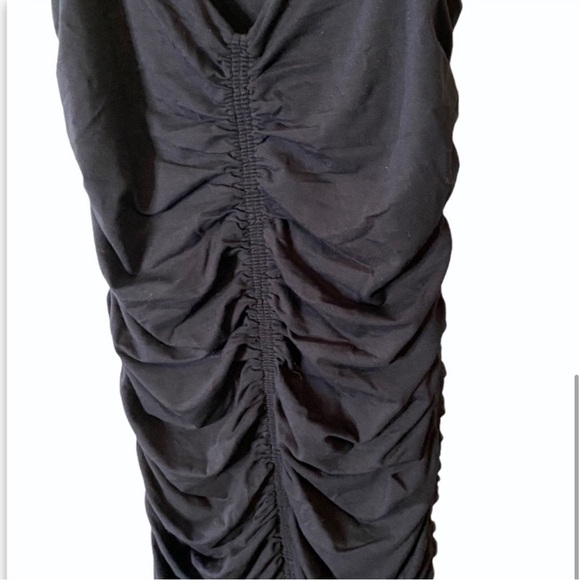 SOLD - Aritzia Wilfred Free Tiny Ruched Dress - Picture 5 of 6